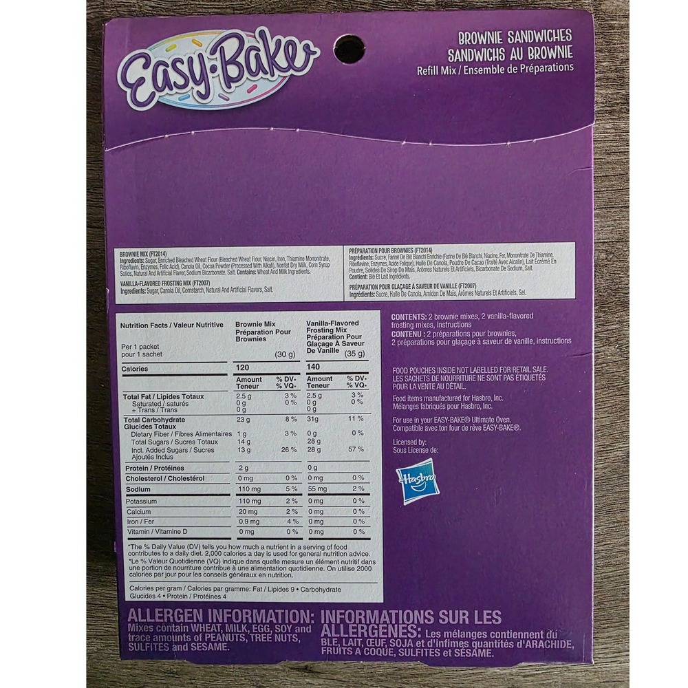 Easy-Bake Ultimate Oven Refill Mixes Party Pretzel Dippers & Brownie Sandwiches - Picture 3 of 6